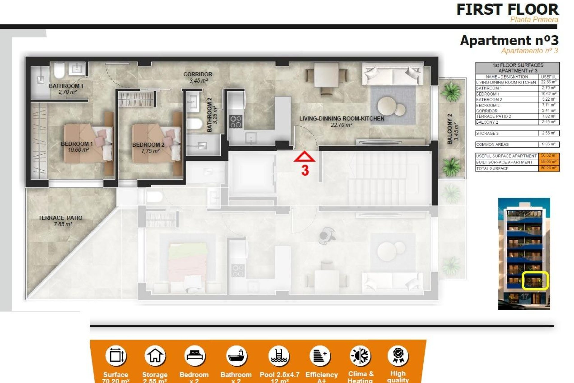 Rynek Pierwotny - Apartament -
Torrevieja - Playa del Acequión
