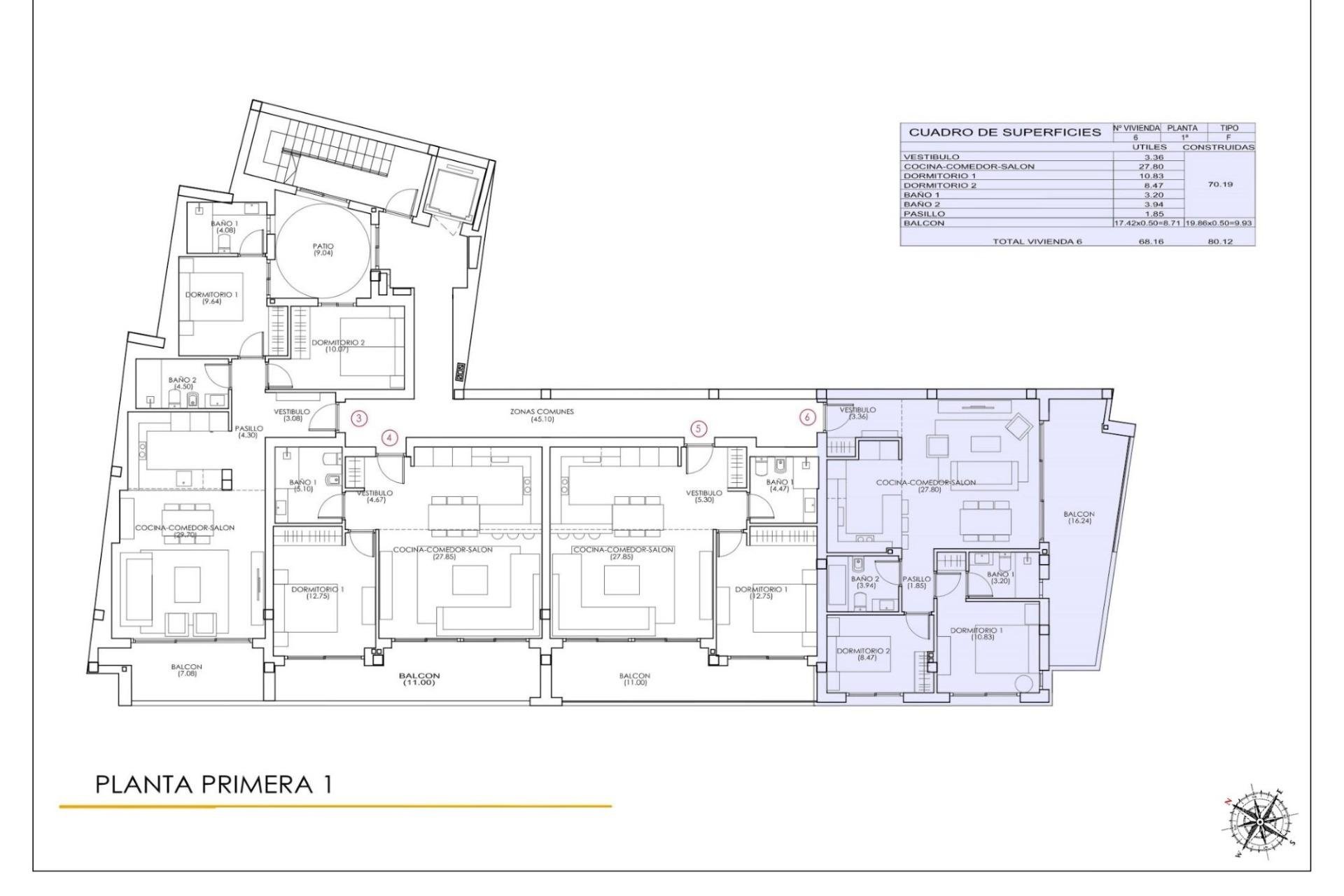 Rynek Pierwotny - Apartament -
Torrevieja - Playa del Cura