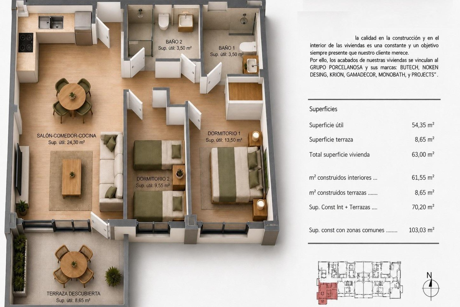 Rynek Pierwotny - Apartament -
Villajoyosa - Cala de Finestrat