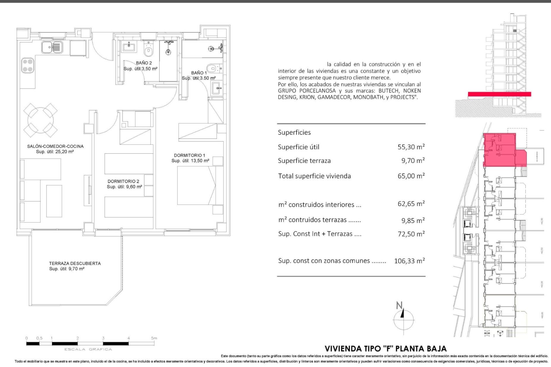 Rynek Pierwotny - Apartament -
Villajoyosa - Cala de Finestrat