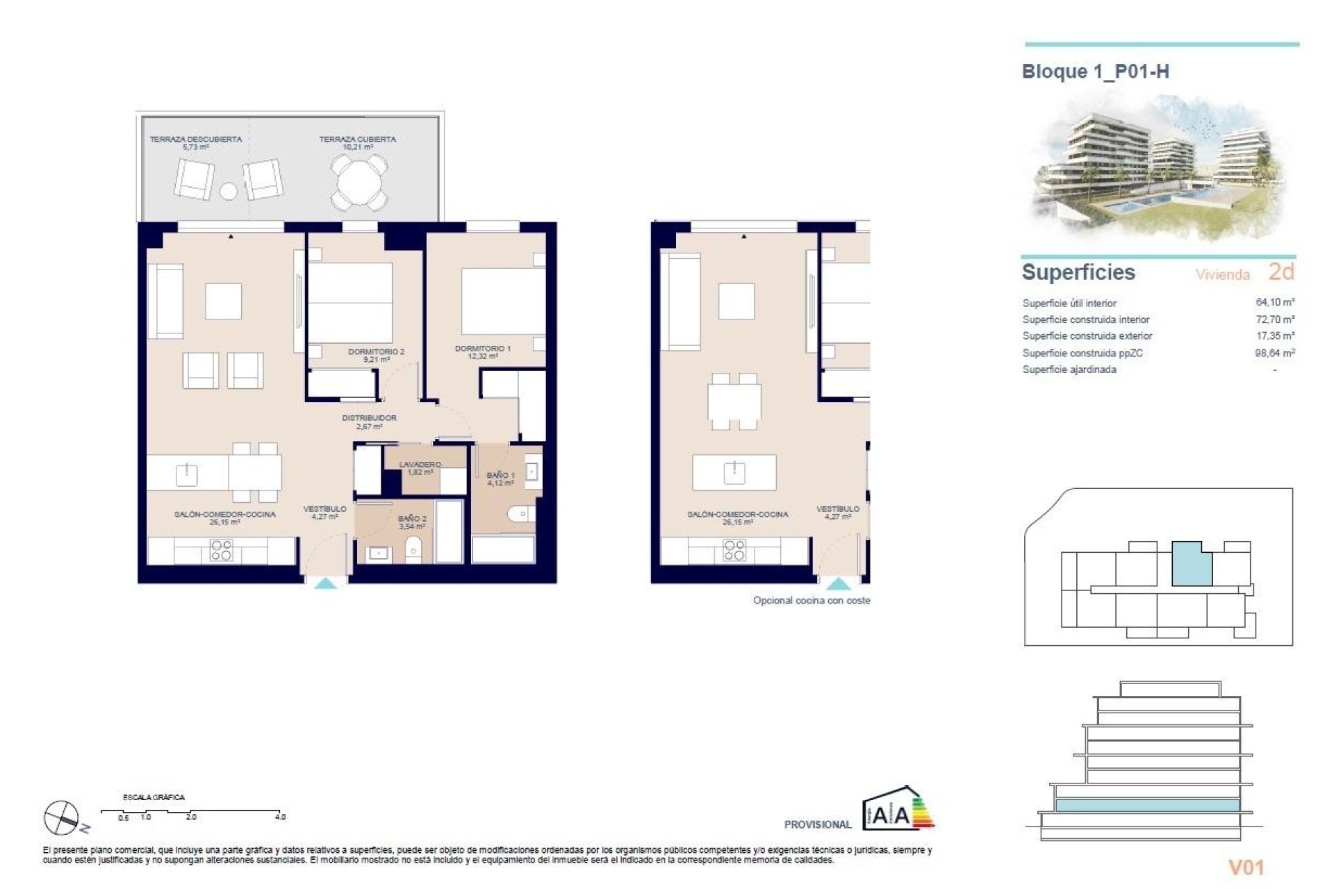 Rynek Pierwotny - Apartament -
Villajoyosa - Playa del Torres