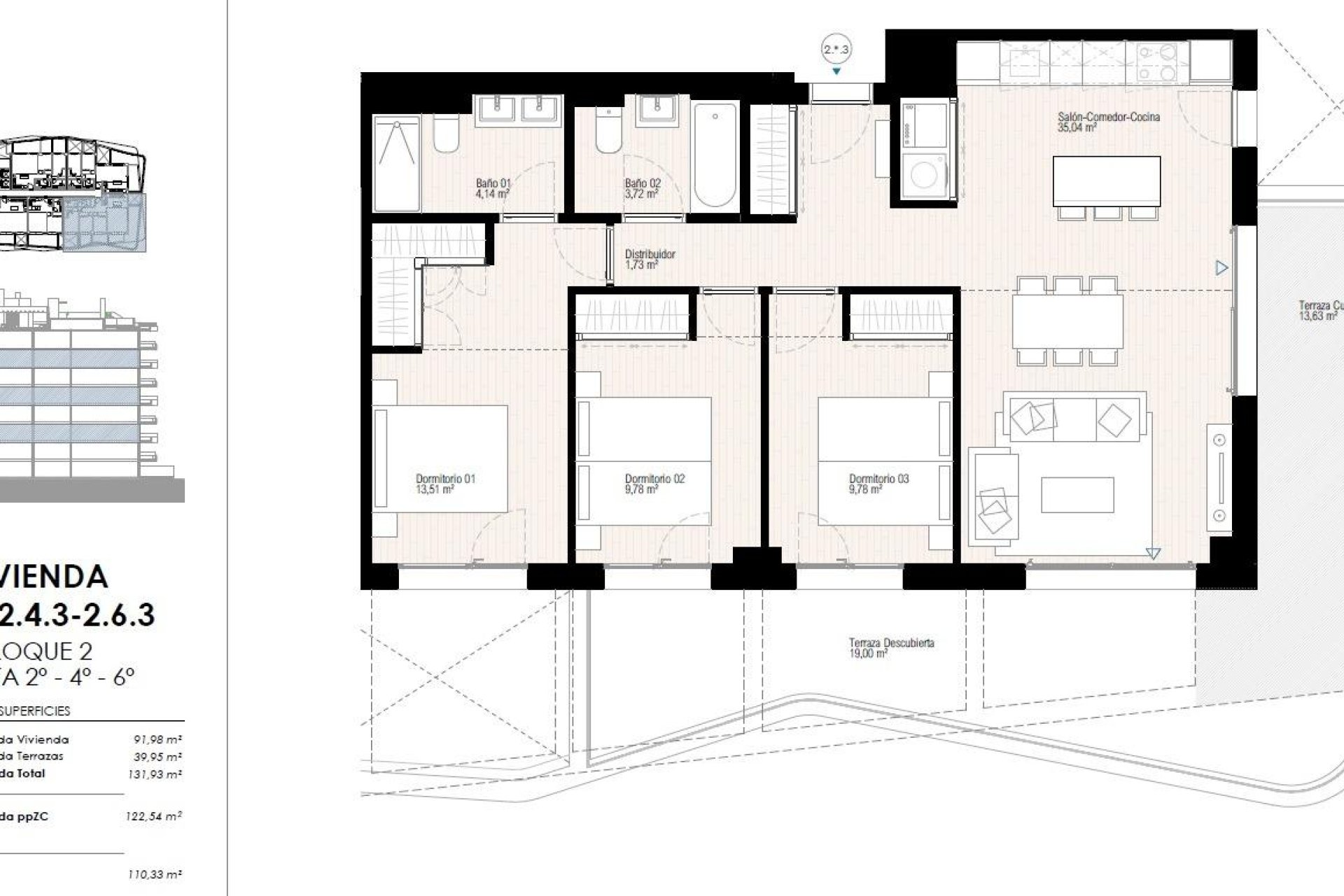 Rynek Pierwotny - Apartament -
Villajoyosa - Playa del Torres