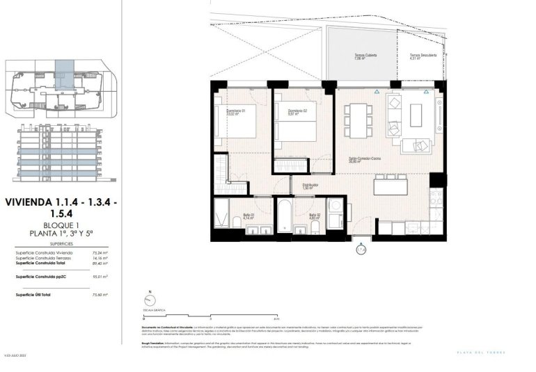 Rynek Pierwotny - Apartament -
Villajoyosa - Playa del Torres