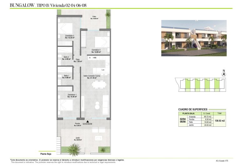 Rynek Pierwotny - Bungalow -
Alhama de Murcia - Condado De Alhama