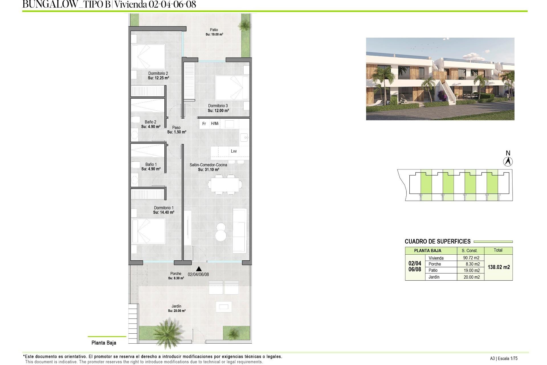 Rynek Pierwotny - Bungalow -
Alhama de Murcia - Condado De Alhama