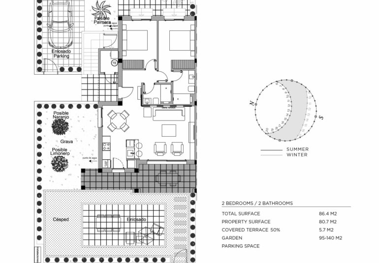 Rynek Pierwotny - Bungalow -
Ciudad Quesada - Rojales - Doña pepa