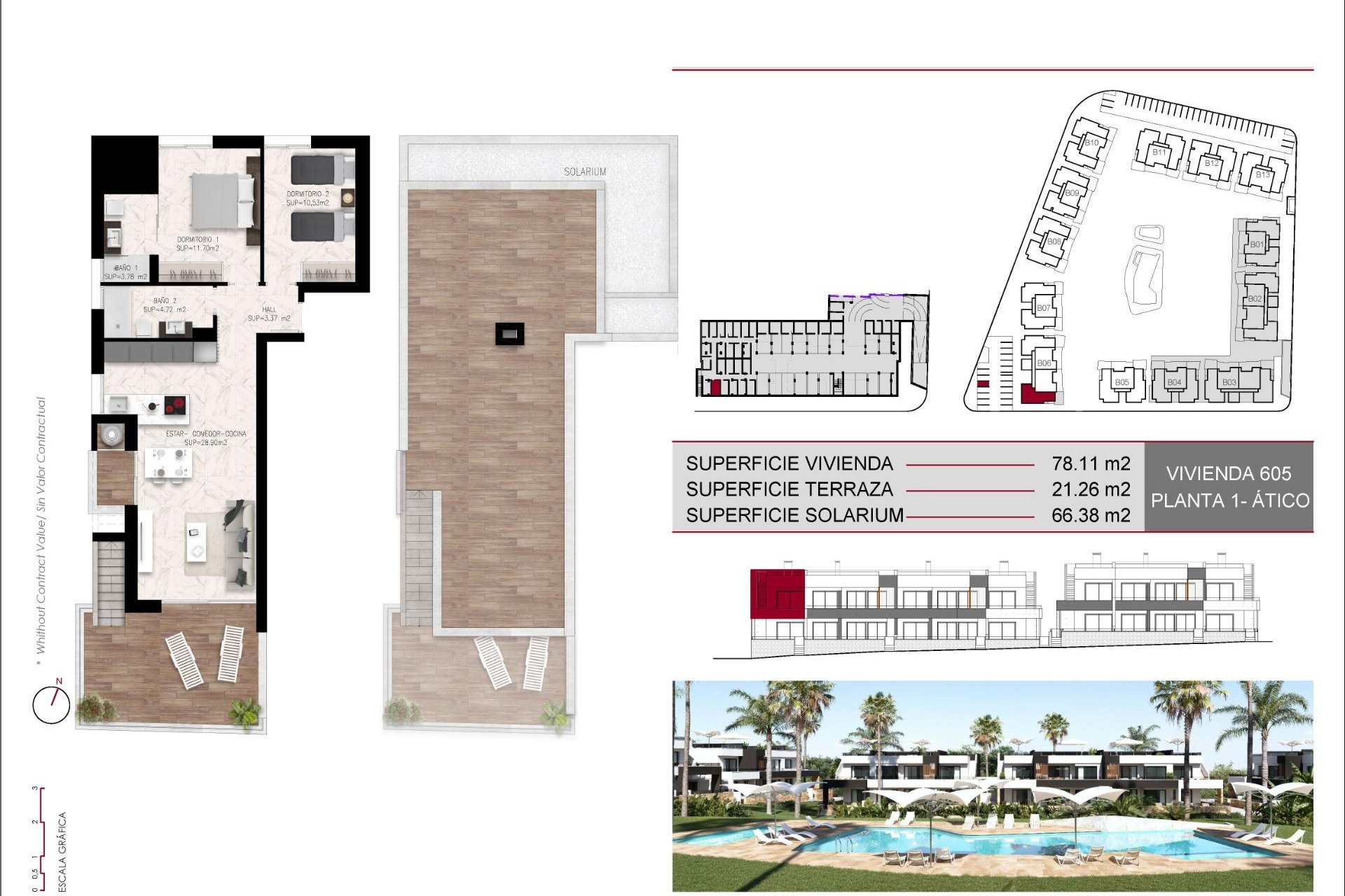Rynek Pierwotny - Bungalow -
Ciudad Quesada - Rojales - Lo Marabú