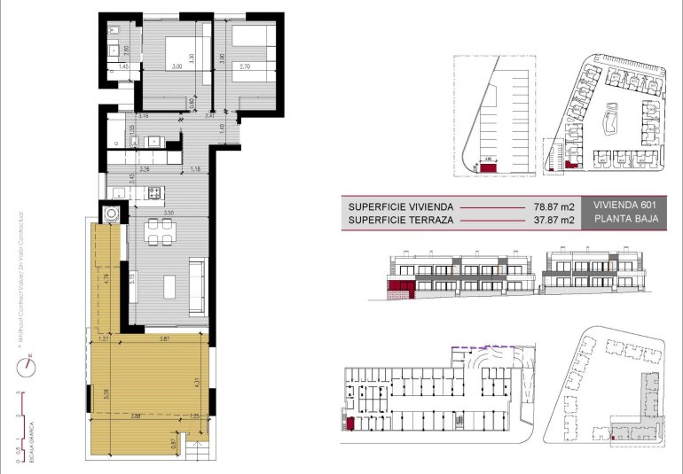 Rynek Pierwotny - Bungalow -
Ciudad Quesada - Rojales - Lo Marabú
