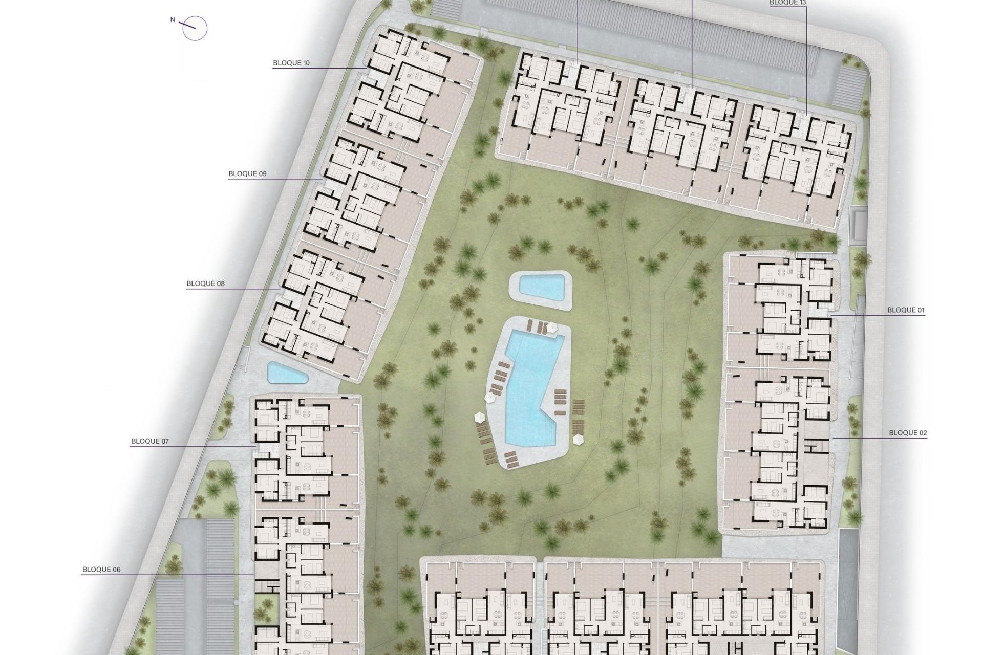 Rynek Pierwotny - Bungalow -
Ciudad Quesada - Rojales - Lo Marabú