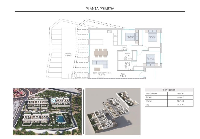 Rynek Pierwotny - Bungalow -
Finestrat - Balcon de finestrat