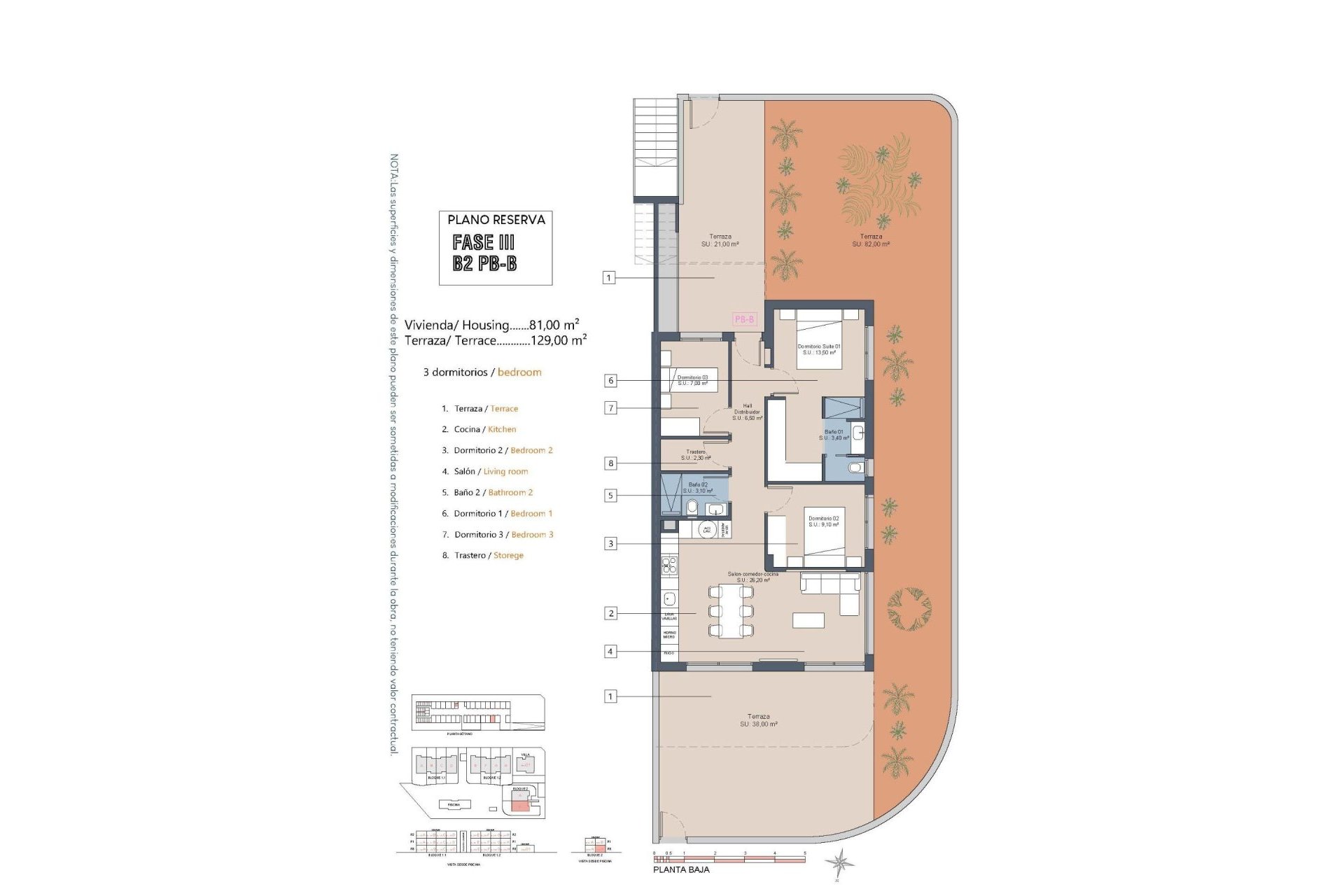 Rynek Pierwotny - Bungalow -
Los Alcázares - La Serena Golf
