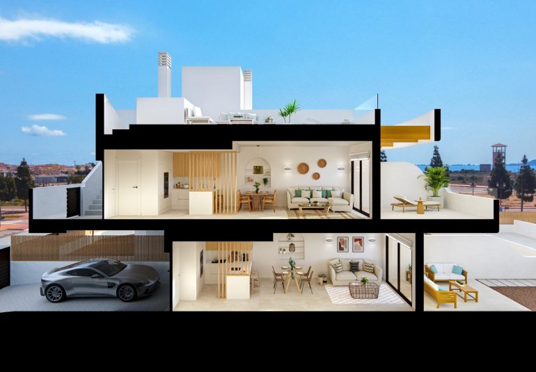 Rynek Pierwotny - Bungalow -
Los Alcázares - Serena Golf