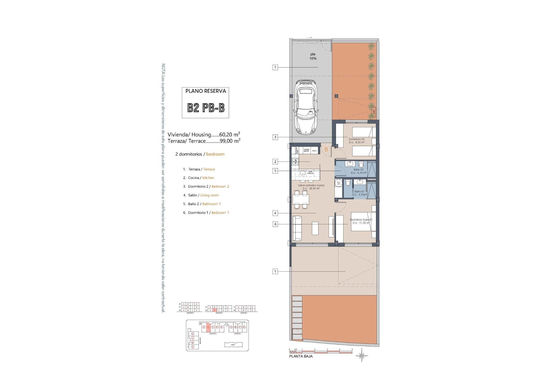 Rynek Pierwotny - Bungalow -
Los Alcázares - Serena Golf