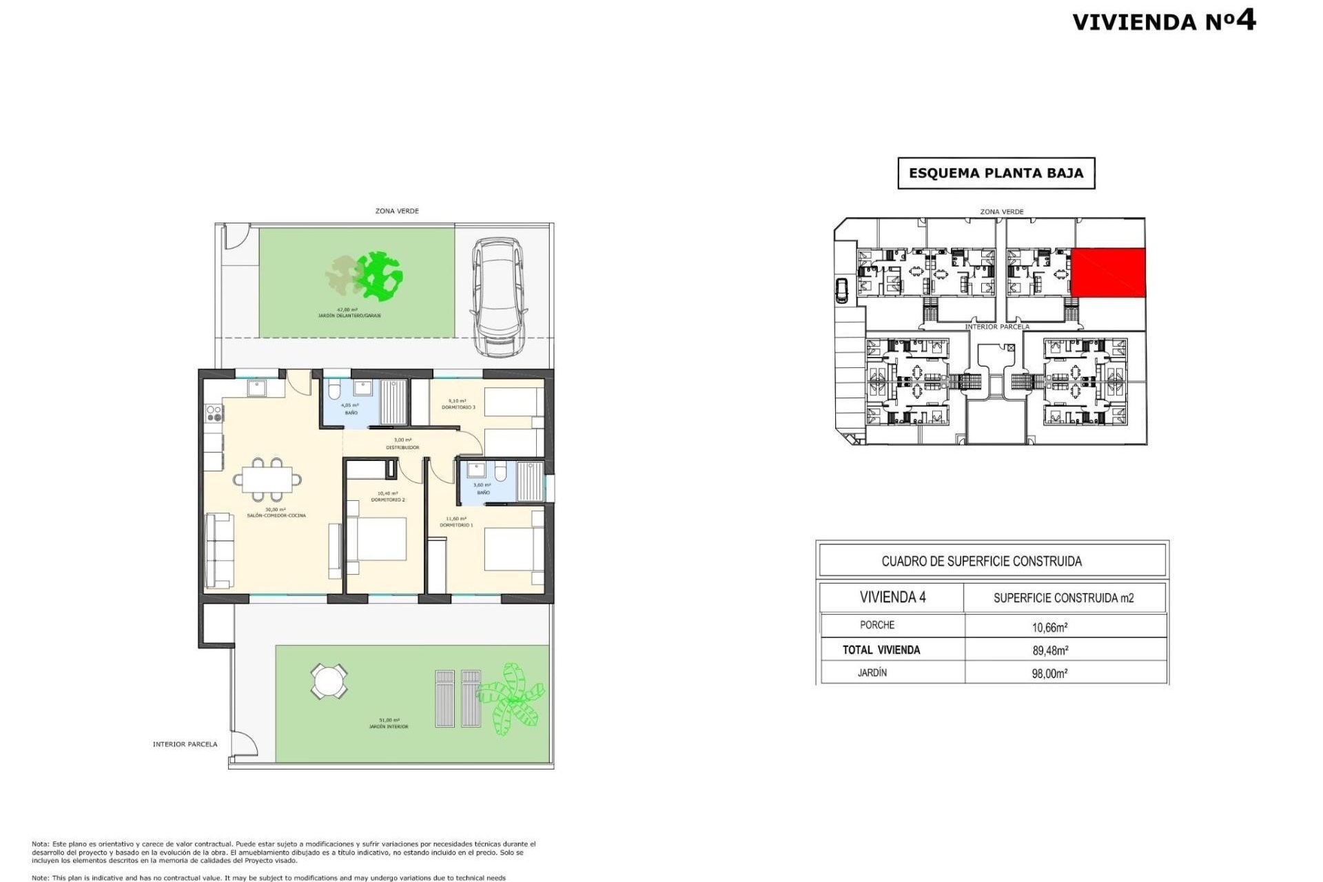 Rynek Pierwotny - Bungalow -
Pilar de la Horadada - pueblo