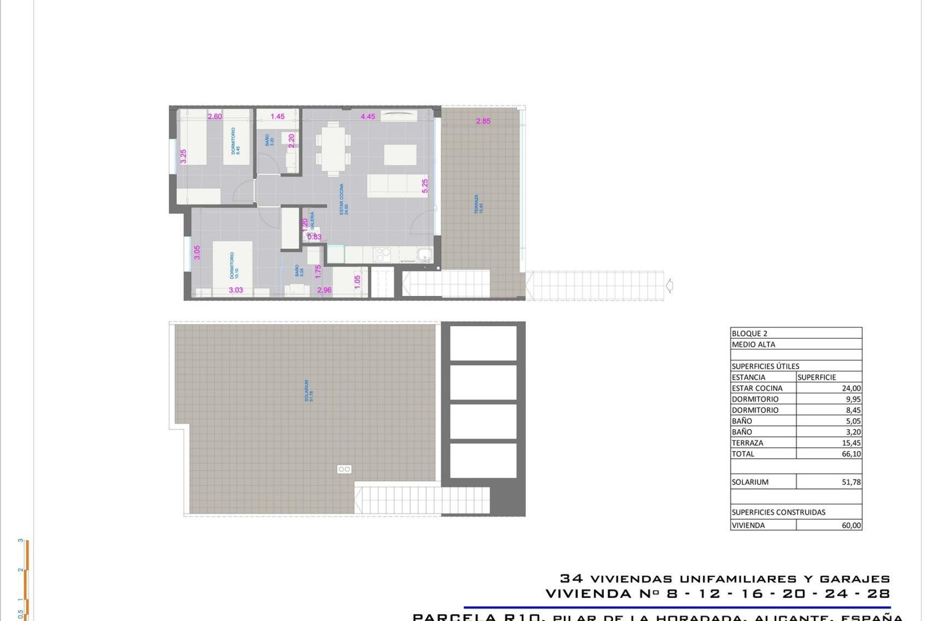 Rynek Pierwotny - Bungalow -
Pilar de la Horadada - pueblo