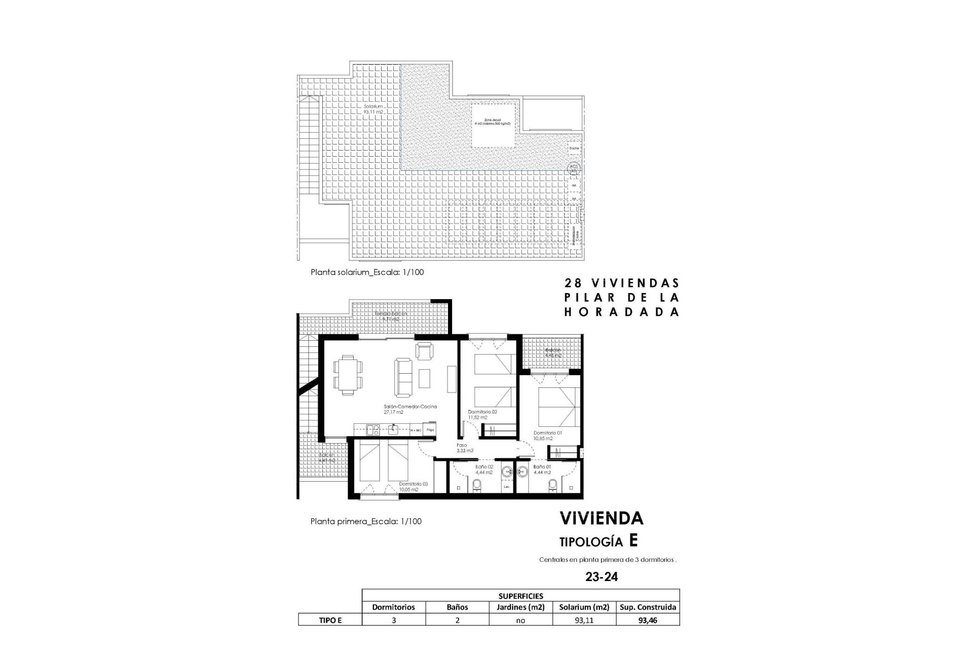 Rynek Pierwotny - Bungalow -
Pilar de la Horadada - pueblo