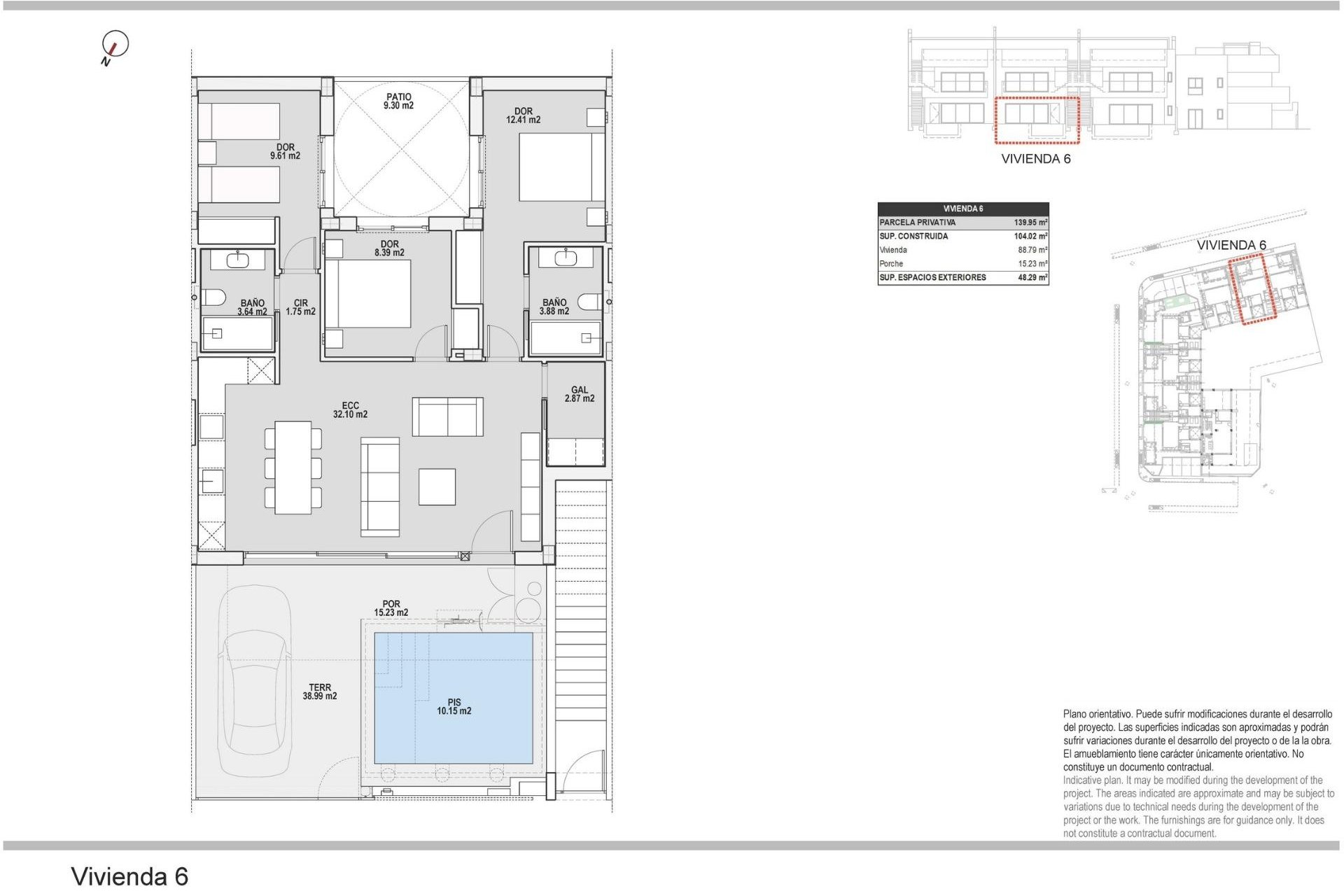 Rynek Pierwotny - Bungalow -
Pilar de la Horadada - pueblo