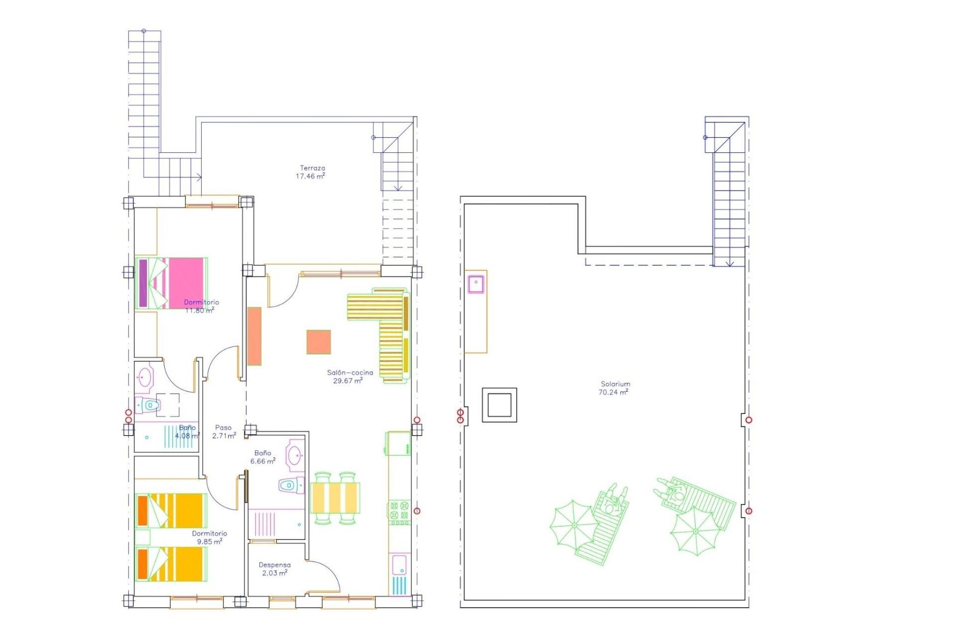 Rynek Pierwotny - Bungalow -
San Javier - pueblo