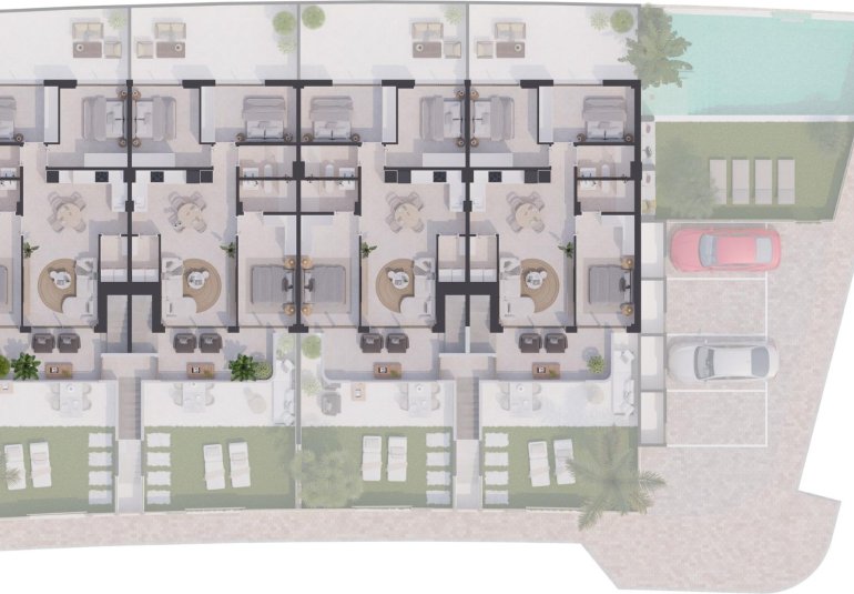 Rynek Pierwotny - Bungalow -
San Pedro del Pinatar - Los Cuarteros