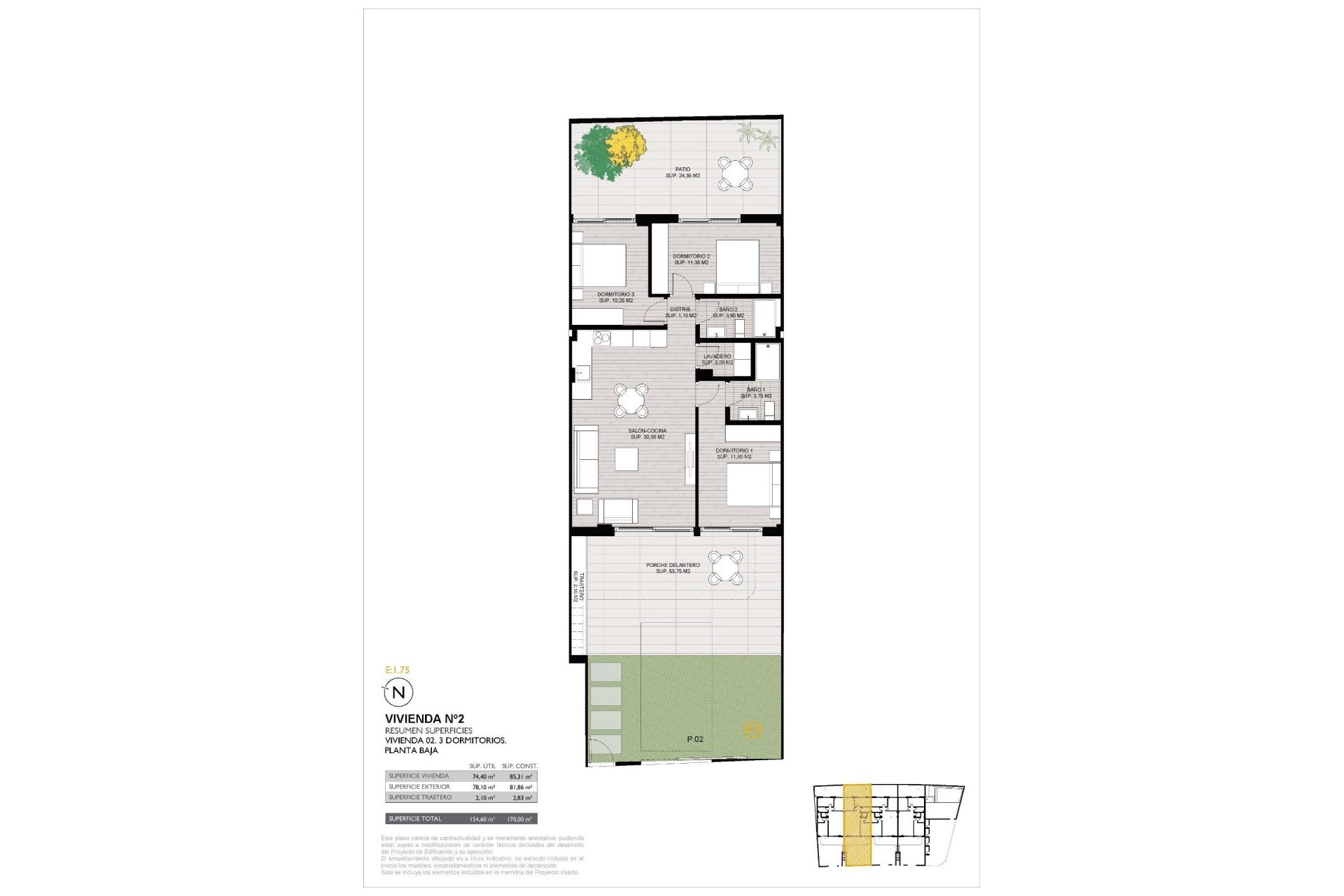Rynek Pierwotny - Bungalow -
San Pedro del Pinatar - Los Cuarteros