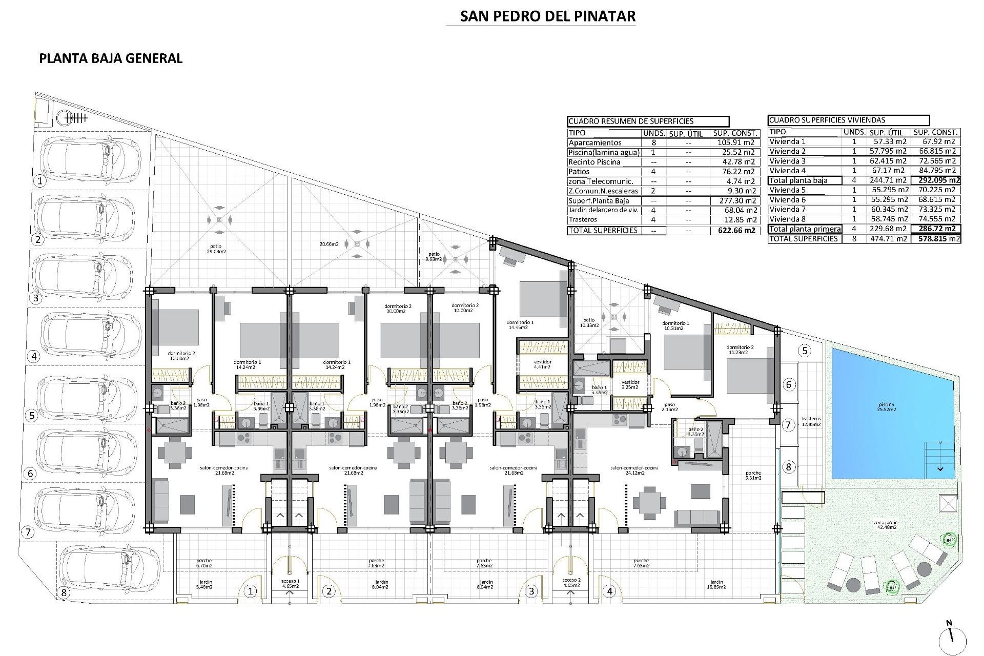 Rynek Pierwotny - Bungalow -
San Pedro del Pinatar - Los Cuarteros