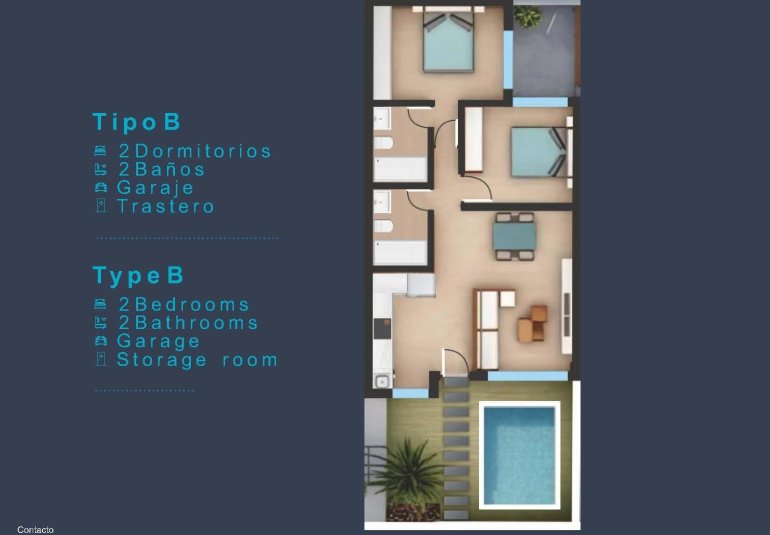Rynek Pierwotny - Bungalow -
San Pedro del Pinatar - Los Pinos