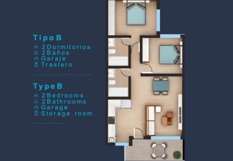 Rynek Pierwotny - Bungalow -
San Pedro del Pinatar - Los Pinos