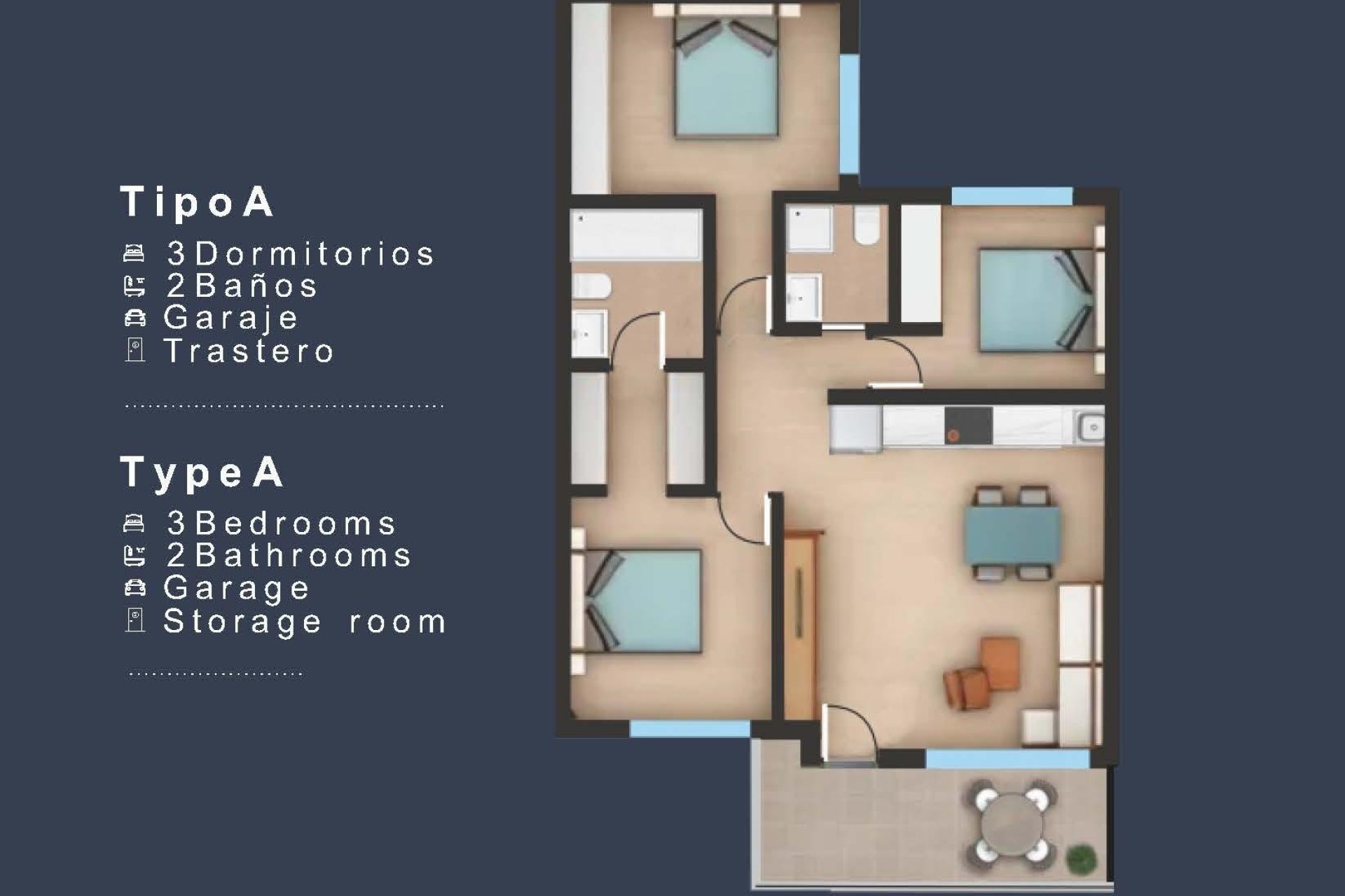 Rynek Pierwotny - Bungalow -
San Pedro del Pinatar - Los Pinos