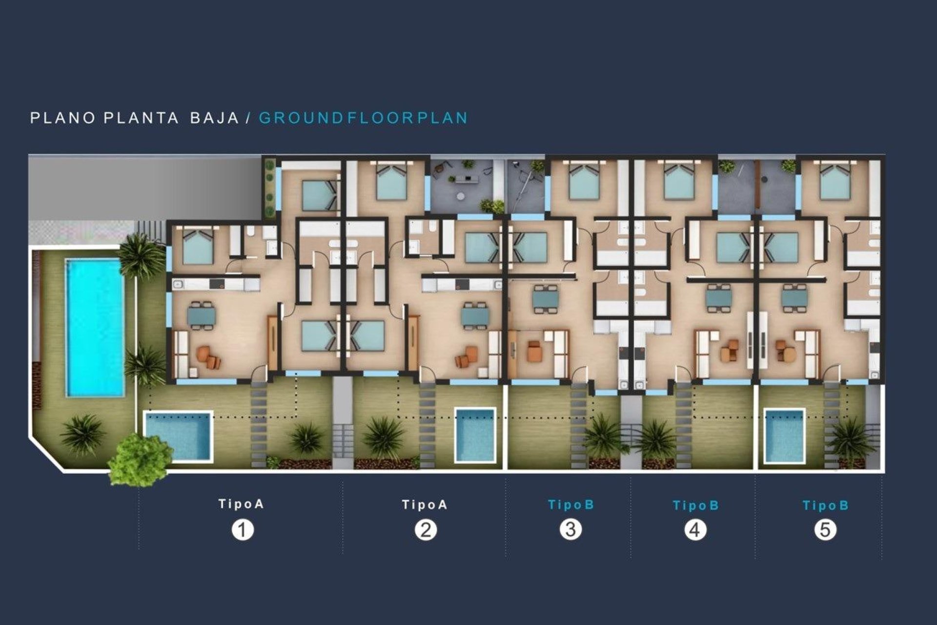 Rynek Pierwotny - Bungalow -
San Pedro del Pinatar - Los Pinos