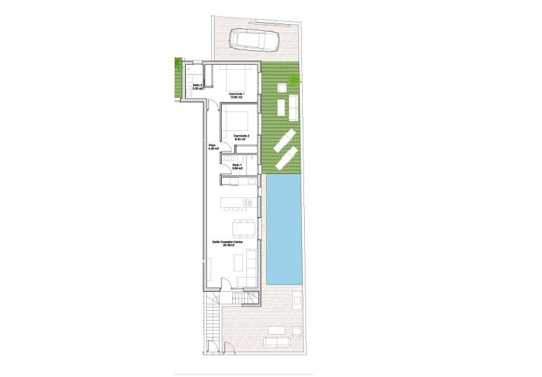 Rynek Pierwotny - Bungalow -
Santiago de la Ribera