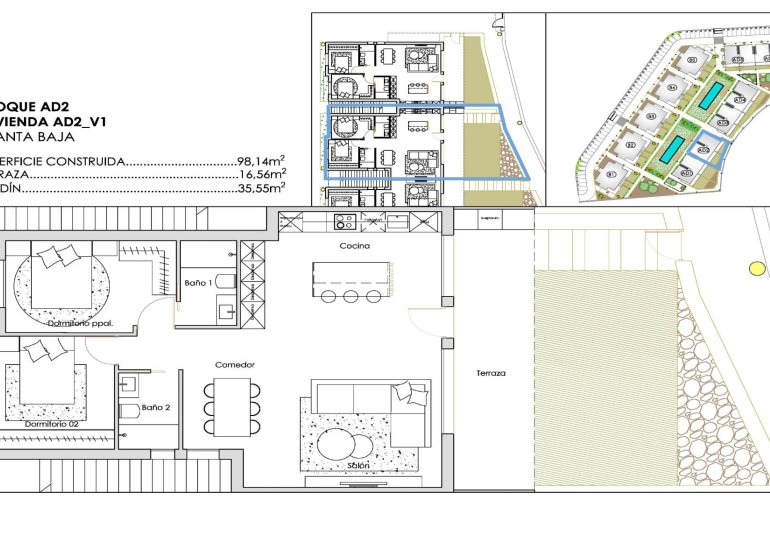 Rynek Pierwotny - Bungalow -
Torre Pacheco - Santa Rosalia Lake And Life Resort