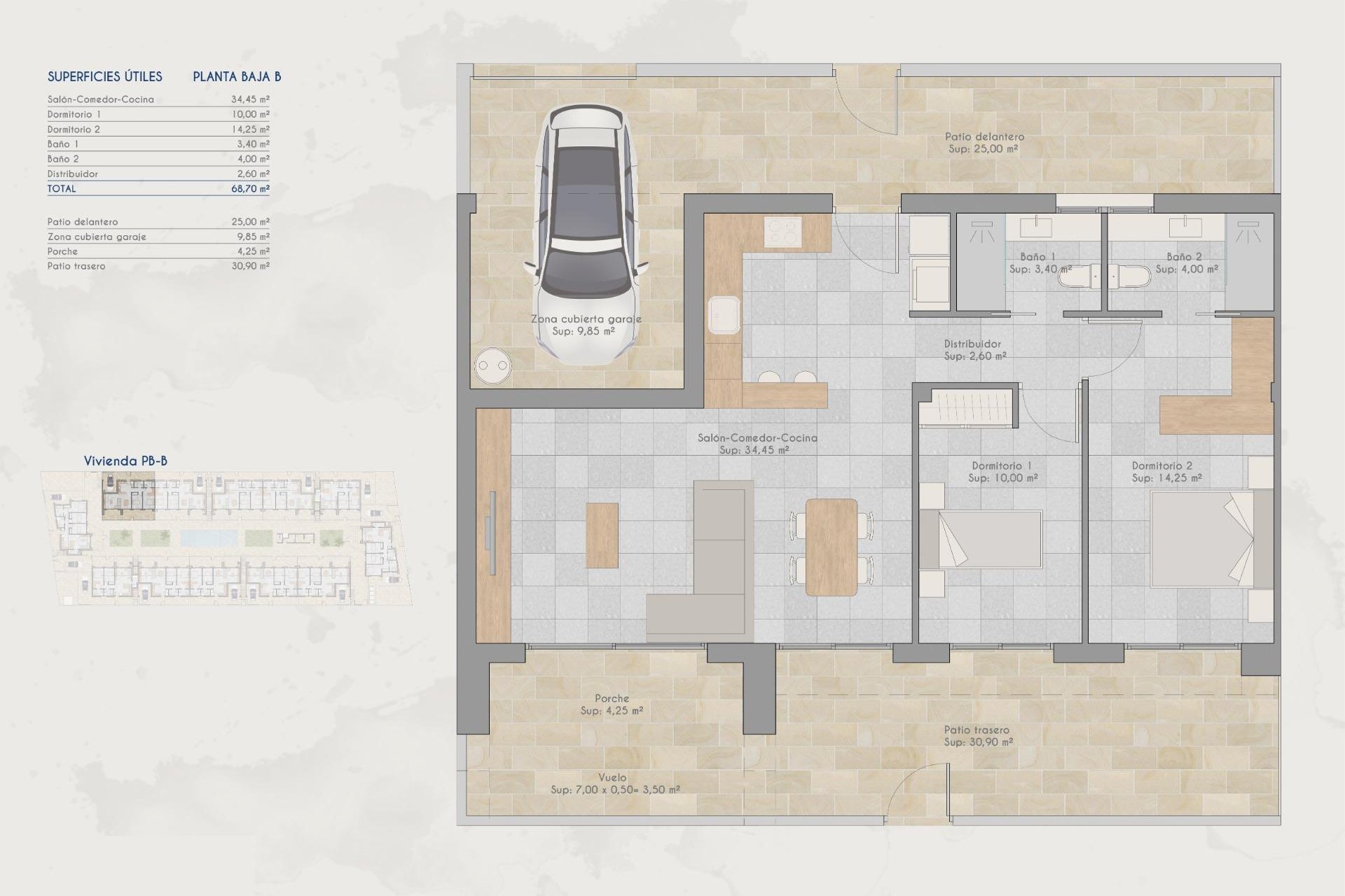 Rynek Pierwotny - Bungalow -
Torre Pacheco - Torrepacheco