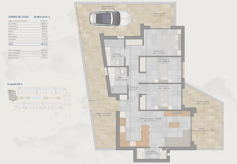 Rynek Pierwotny - Bungalow -
Torre Pacheco - Torrepacheco