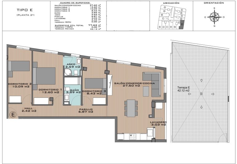 Rynek Pierwotny - Penthouse -
Algorfa - Pueblo