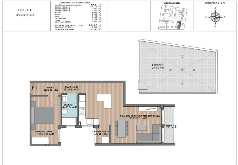 Rynek Pierwotny - Penthouse -
Algorfa - Pueblo