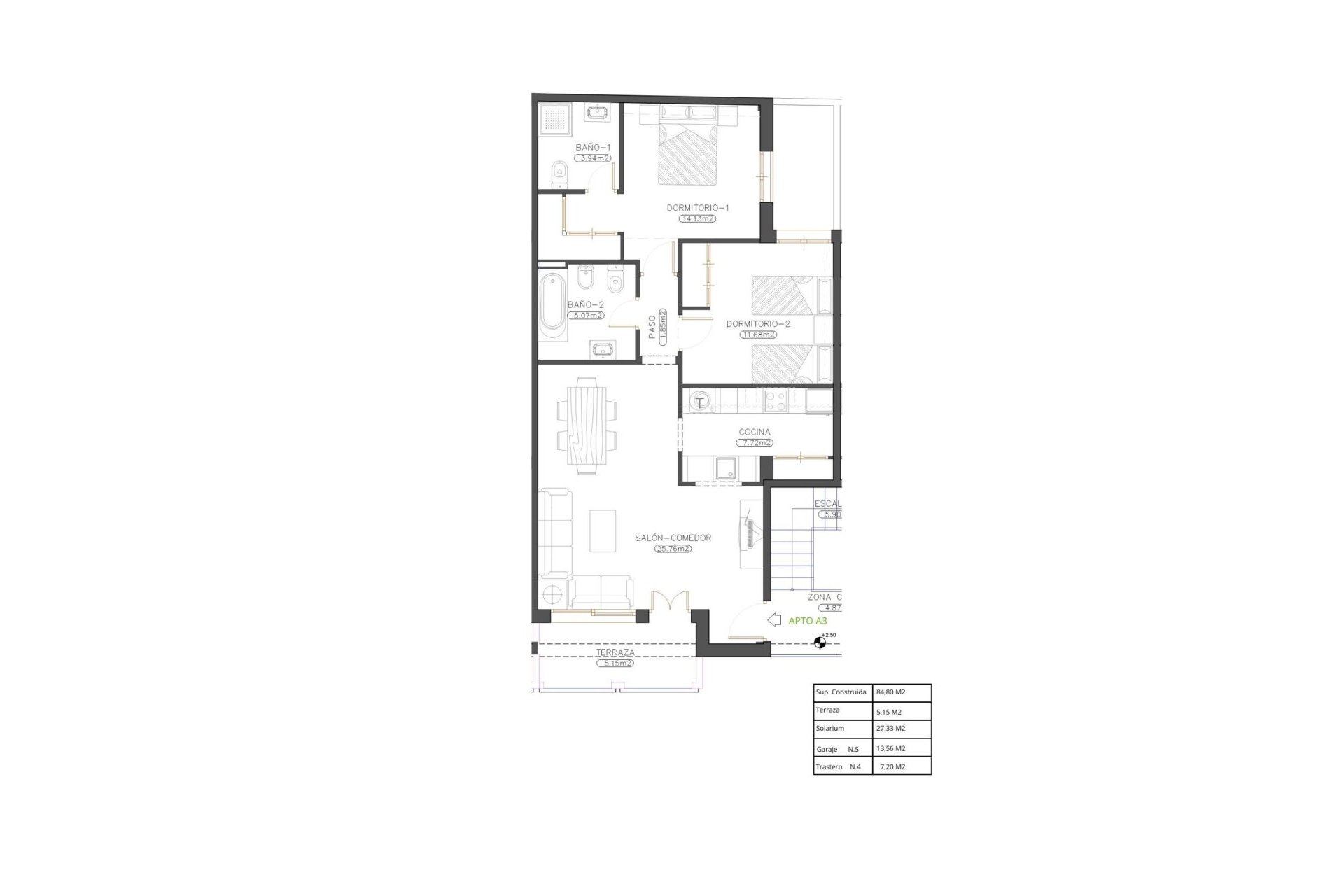 Rynek Pierwotny - Penthouse -
Cuevas Del Almanzora - Herrerias