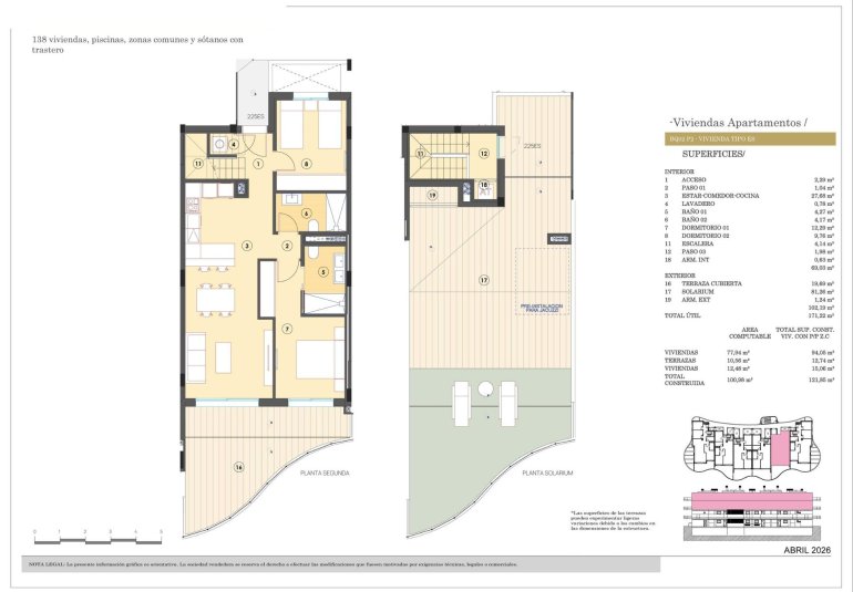 Rynek Pierwotny - Penthouse -
Finestrat - Campana garden