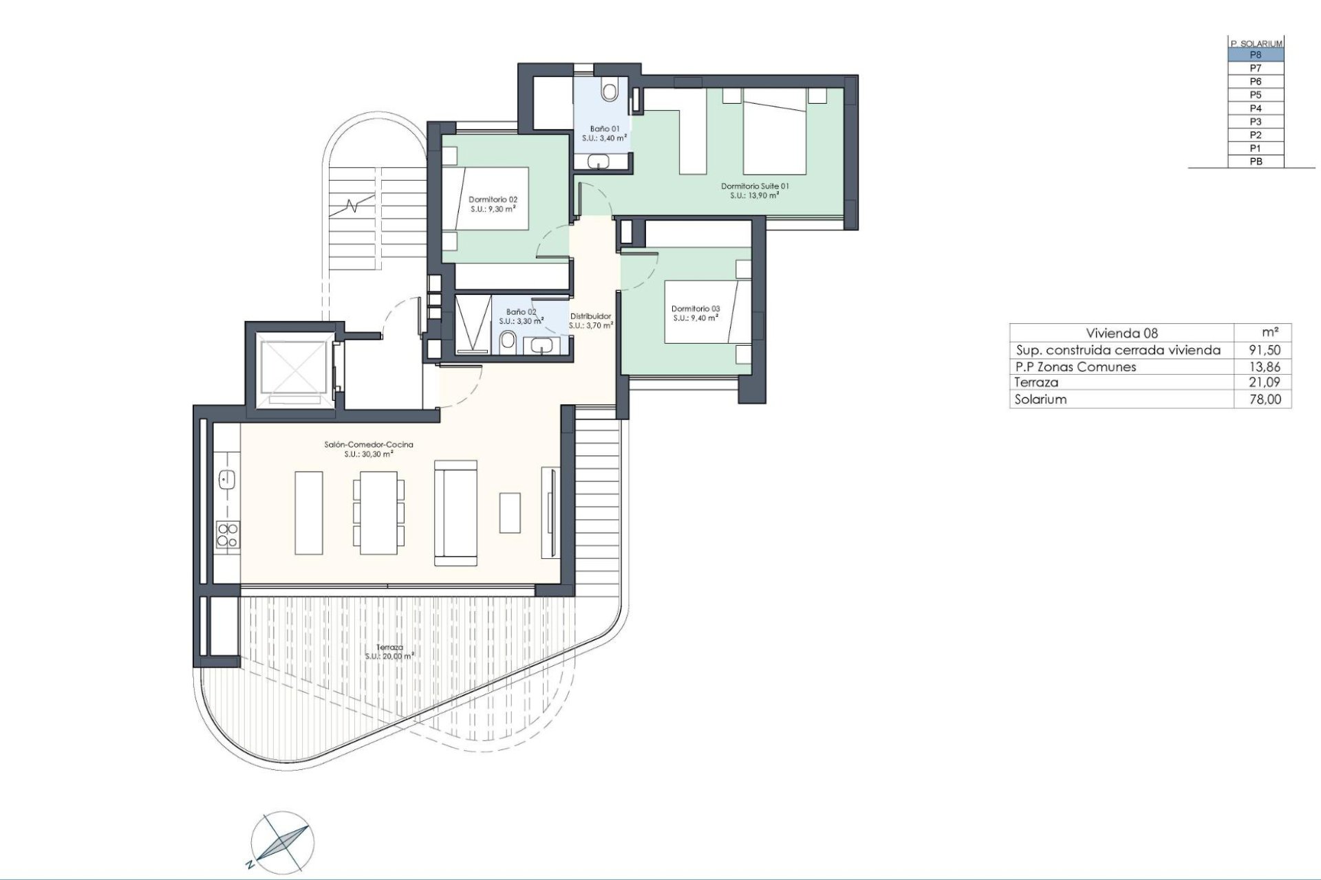 Rynek Pierwotny - Penthouse -
Guardamar del Segura - Avenida del Puerto