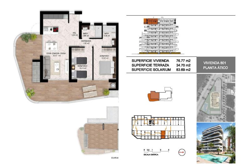 Rynek Pierwotny - Penthouse -
Guardamar del Segura - PUERTO