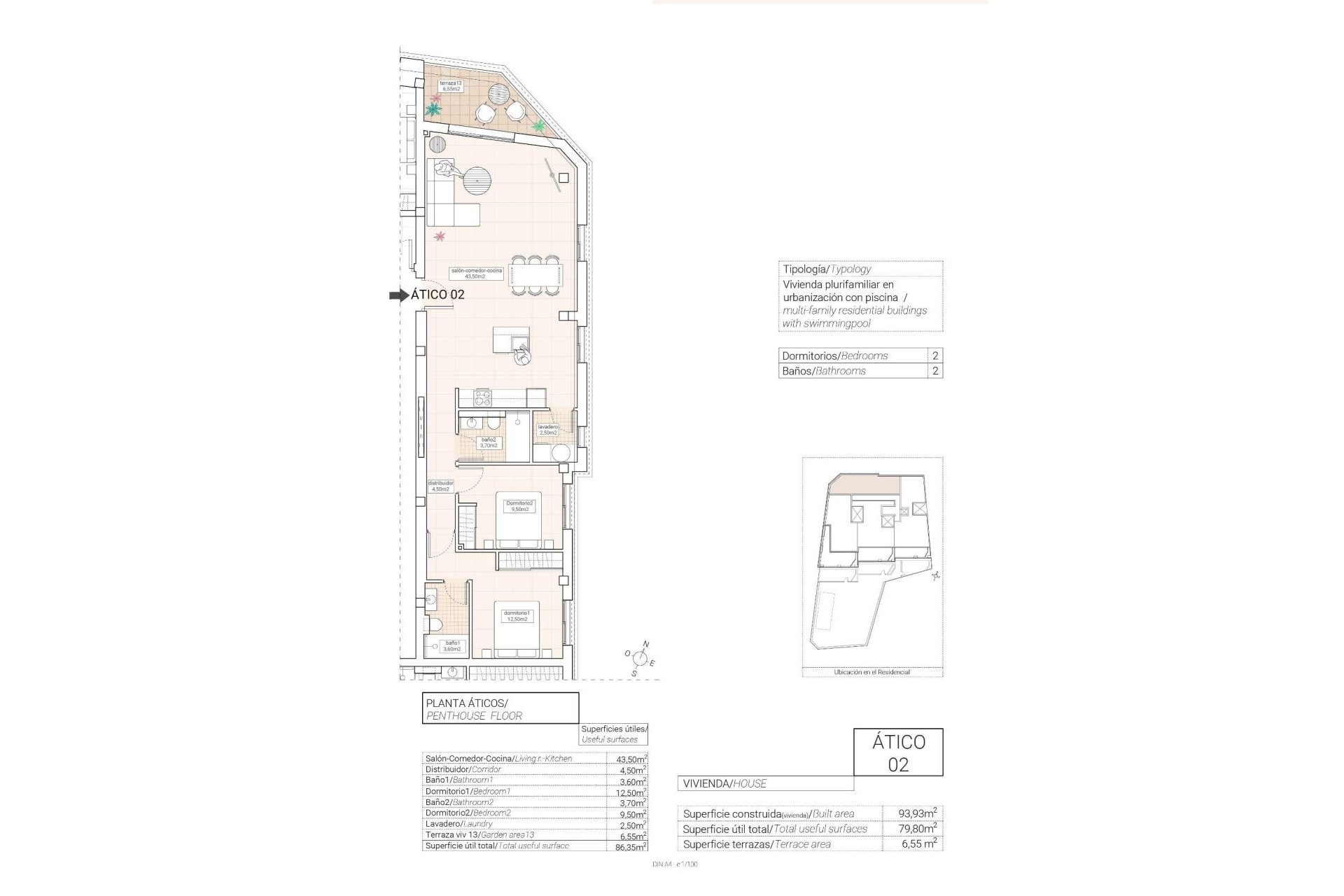 Rynek Pierwotny - Penthouse -
Hondón de las Nieves - Pueblo
