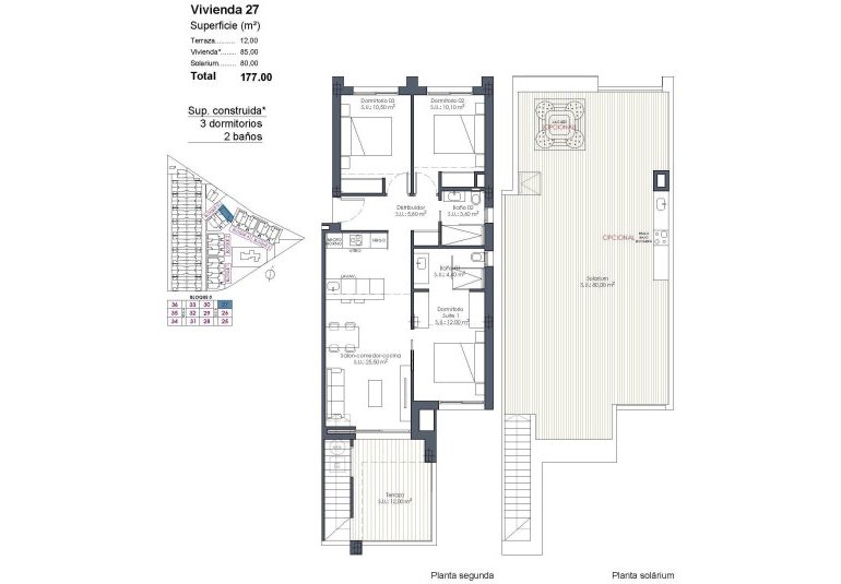 Rynek Pierwotny - Penthouse -
Los Alcázares - Serena Golf