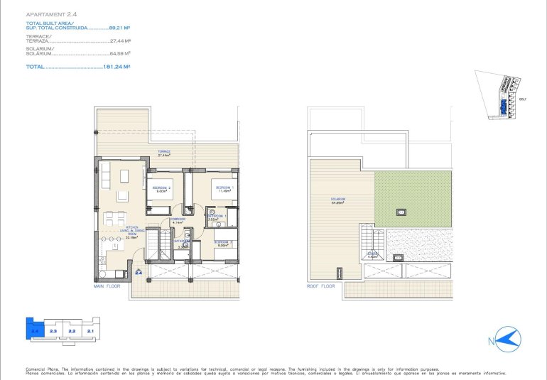 Rynek Pierwotny - Penthouse -
Los Alcázares - Serena Golf