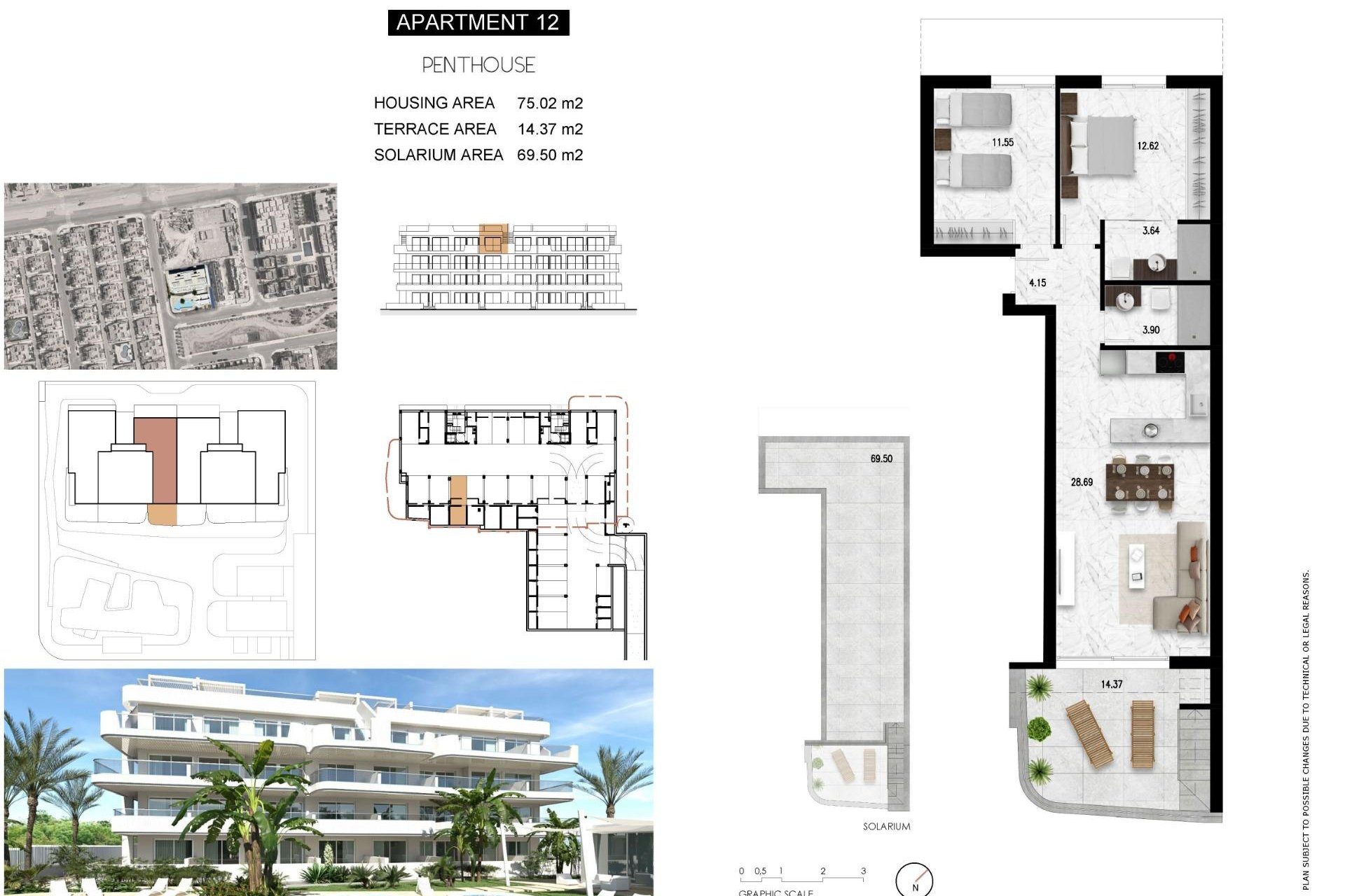 Rynek Pierwotny - Penthouse -
Orihuela Costa - Lomas de Cabo Roig
