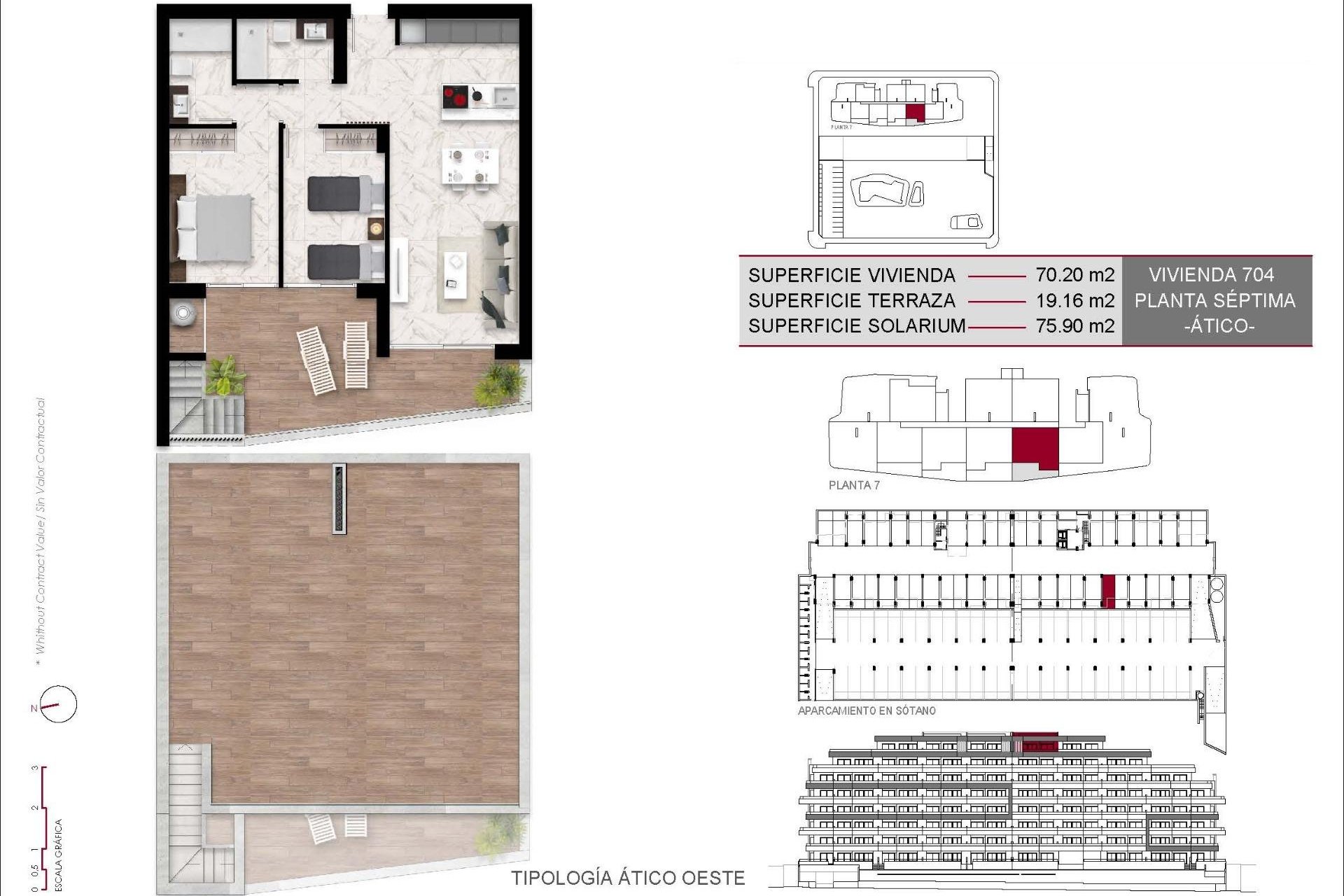 Rynek Pierwotny - Penthouse -
San Miguel - Pueblo