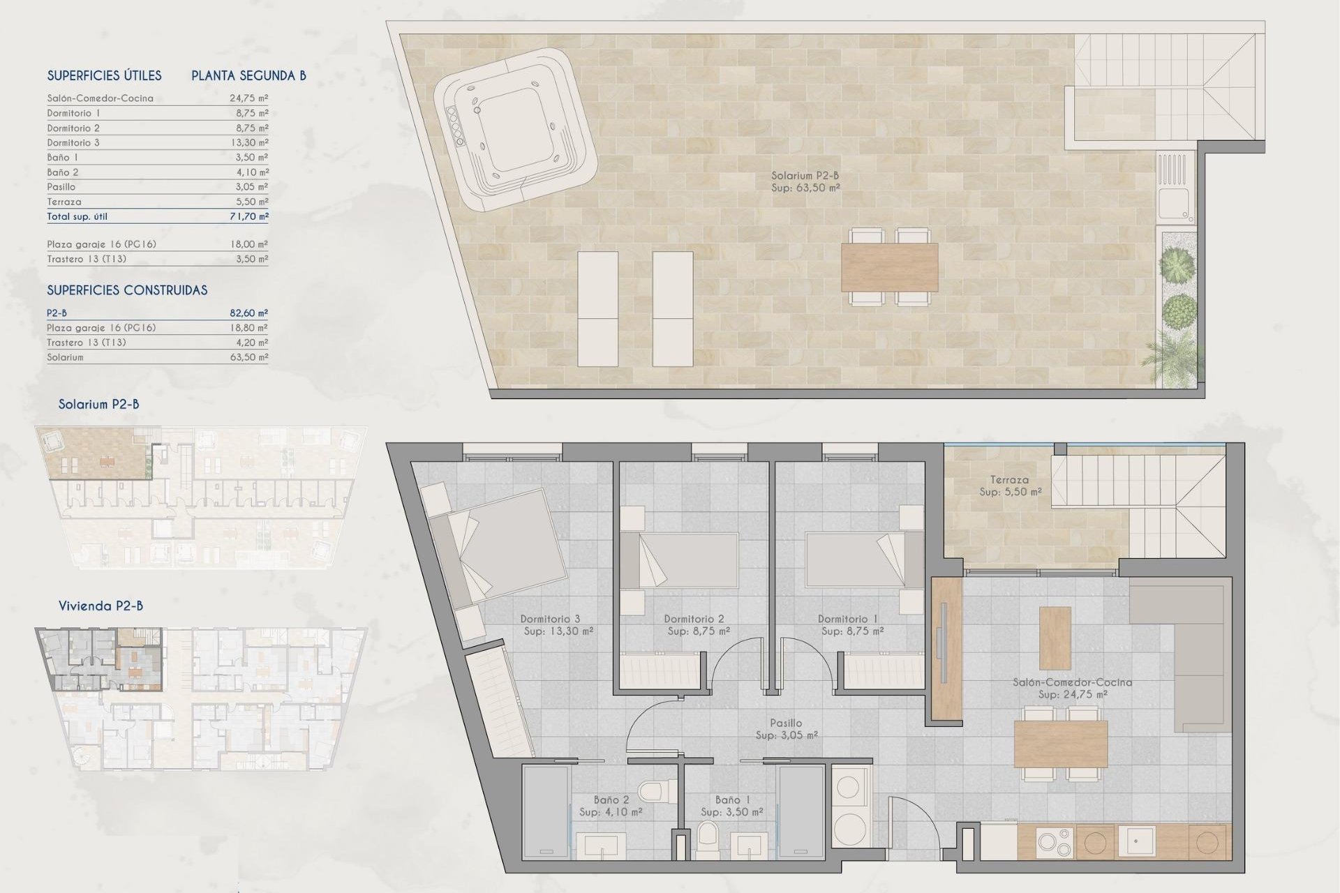 Rynek Pierwotny - Penthouse -
San Pedro del Pinatar - Lo Pagan, San Pedro del Pinatar