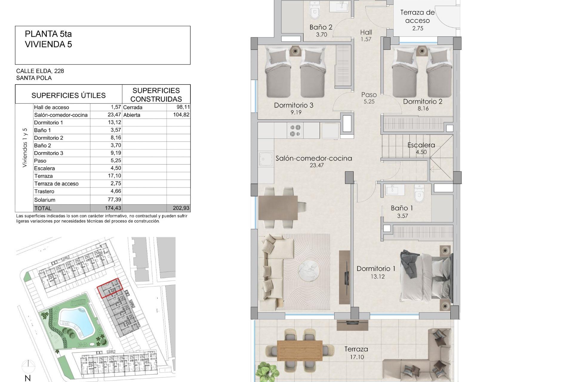 Rynek Pierwotny - Penthouse -
Santa Pola - Playa Tamarit
