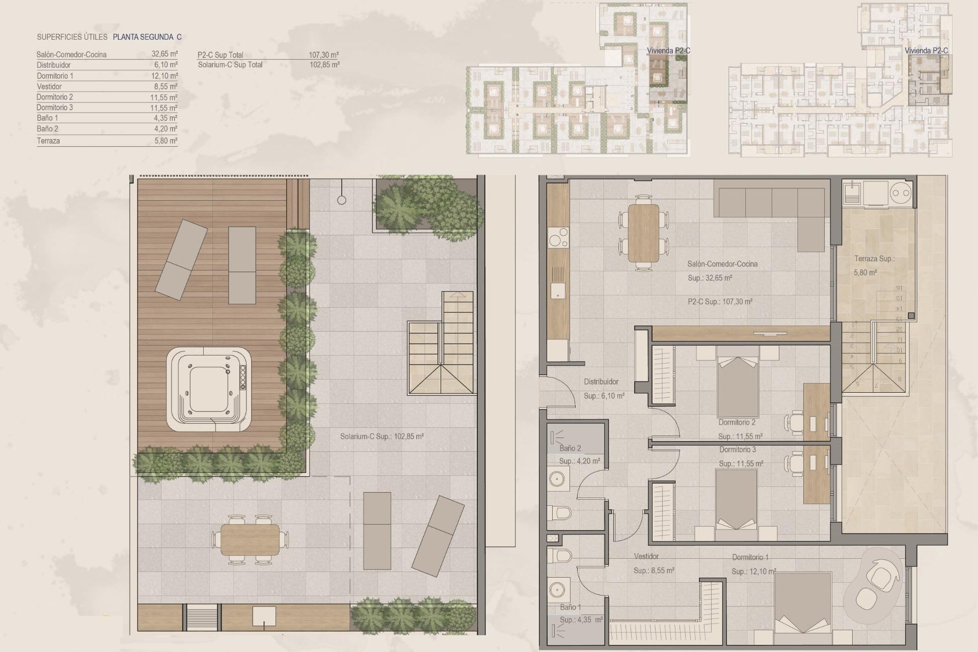 Rynek Pierwotny - Penthouse -
Torre Pacheco - Centro