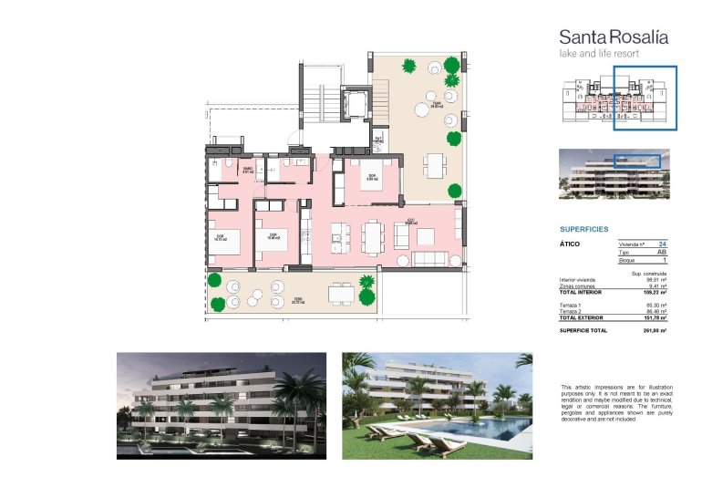 Rynek Pierwotny - Penthouse -
Torre Pacheco - Santa Rosalia Lake And Life Resort