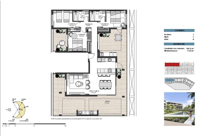 Rynek Pierwotny - Penthouse -
Torre Pacheco - Santa Rosalia Lake And Life Resort