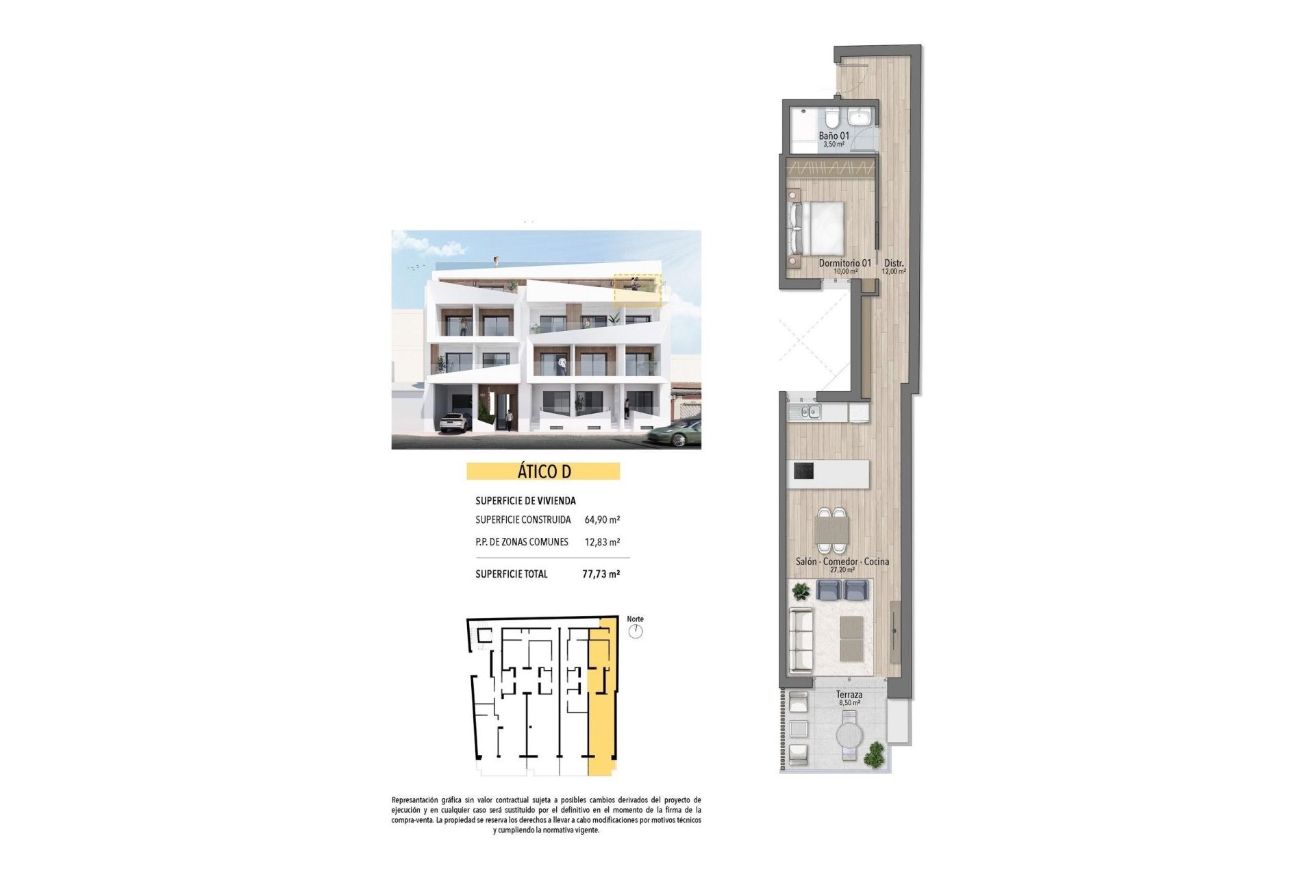 Rynek Pierwotny - Penthouse -
Torrevieja - Playa de El Cura